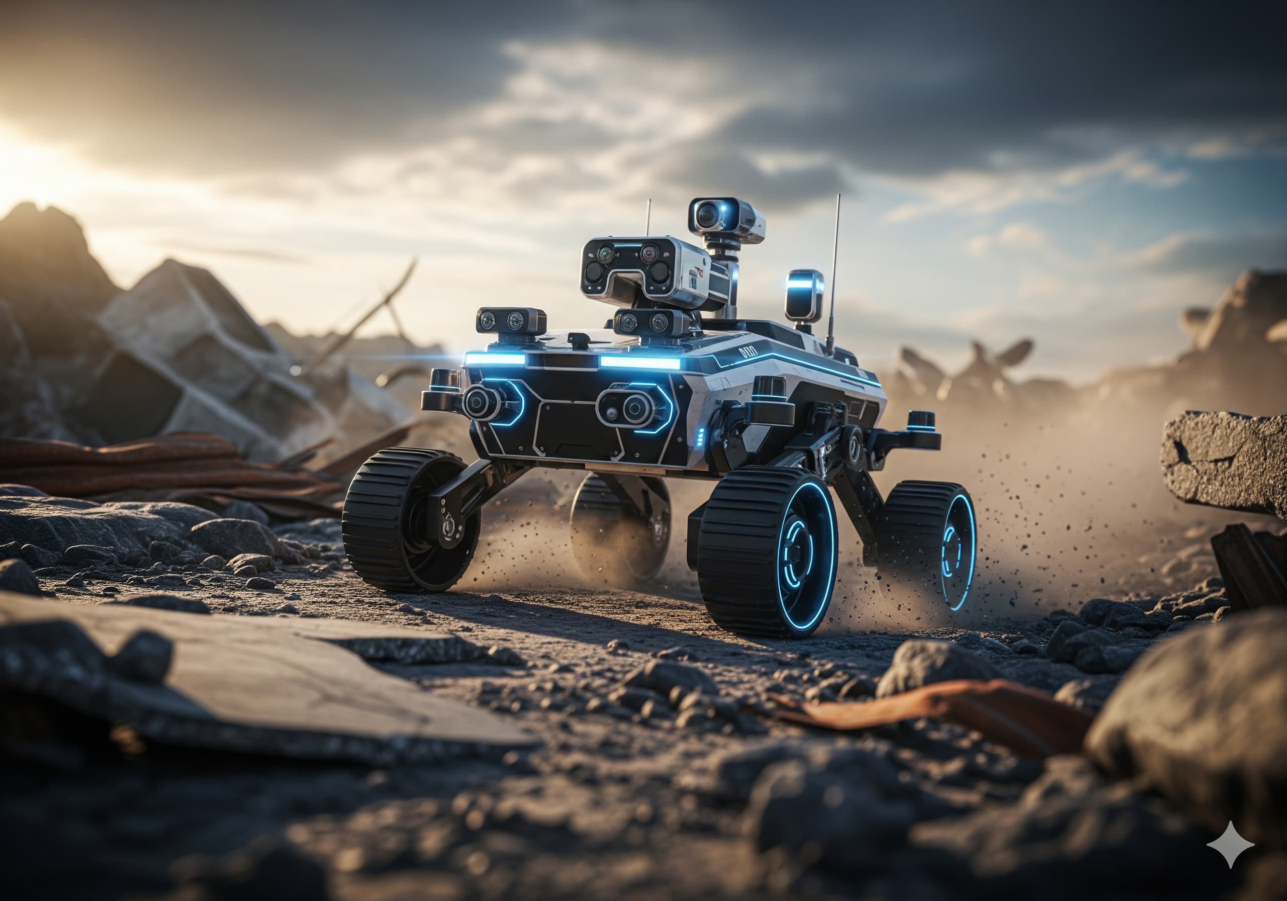 Self-Guided Aid Rover